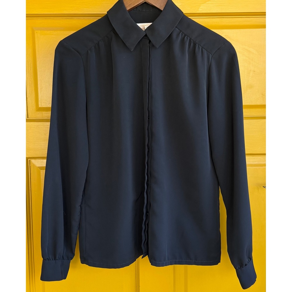 Vintage Country Sophisticates by Pendleton Blouse | Hidden Button Front